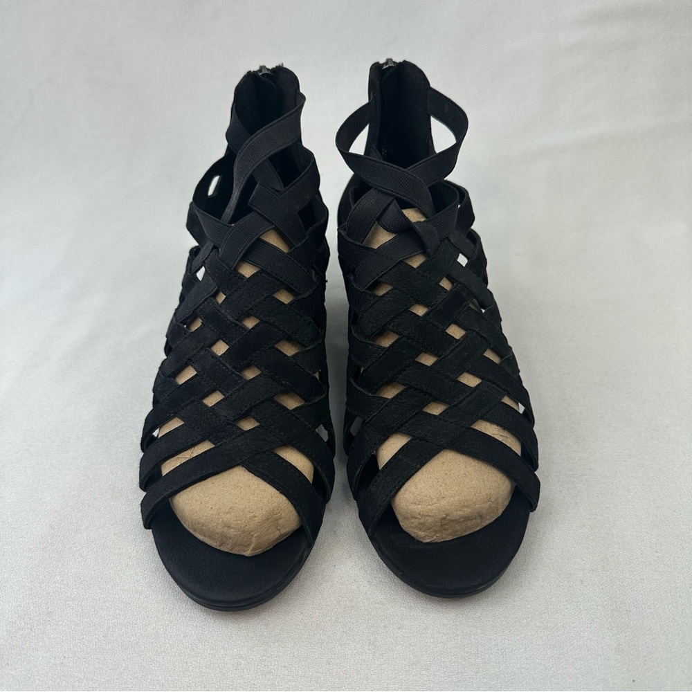 Eileen Fisher Oodle Sandal Black 8.5 - Picture 2 of 14